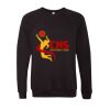 Unisex Sponge Fleece Raglan Crewneck Sweatshirt Thumbnail