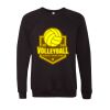 Unisex Sponge Fleece Raglan Crewneck Sweatshirt Thumbnail