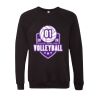 Unisex Sponge Fleece Raglan Crewneck Sweatshirt Thumbnail