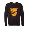 Unisex Sponge Fleece Raglan Crewneck Sweatshirt Thumbnail