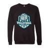 Unisex Sponge Fleece Raglan Crewneck Sweatshirt Thumbnail