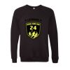 Unisex Sponge Fleece Raglan Crewneck Sweatshirt Thumbnail