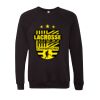 Unisex Sponge Fleece Raglan Crewneck Sweatshirt Thumbnail