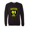 Unisex Sponge Fleece Raglan Crewneck Sweatshirt Thumbnail