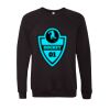 Unisex Sponge Fleece Raglan Crewneck Sweatshirt Thumbnail