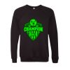 Unisex Sponge Fleece Raglan Crewneck Sweatshirt Thumbnail