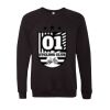 Unisex Sponge Fleece Raglan Crewneck Sweatshirt Thumbnail