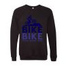 Unisex Sponge Fleece Raglan Crewneck Sweatshirt Thumbnail