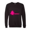 Unisex Sponge Fleece Raglan Crewneck Sweatshirt Thumbnail