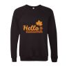 Unisex Sponge Fleece Raglan Crewneck Sweatshirt Thumbnail