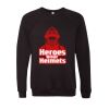 Unisex Sponge Fleece Raglan Crewneck Sweatshirt Thumbnail