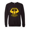 Unisex Sponge Fleece Raglan Crewneck Sweatshirt Thumbnail
