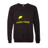 Unisex Sponge Fleece Raglan Crewneck Sweatshirt Thumbnail