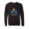 Unisex Sponge Fleece Raglan Crewneck Sweatshirt Thumbnail