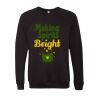 Unisex Sponge Fleece Raglan Crewneck Sweatshirt Thumbnail