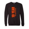 Unisex Sponge Fleece Raglan Crewneck Sweatshirt Thumbnail