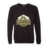 Unisex Sponge Fleece Raglan Crewneck Sweatshirt Thumbnail