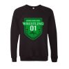 Unisex Sponge Fleece Raglan Crewneck Sweatshirt Thumbnail