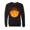 Unisex Sponge Fleece Raglan Crewneck Sweatshirt Thumbnail