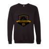 Unisex Sponge Fleece Raglan Crewneck Sweatshirt Thumbnail