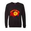 Unisex Sponge Fleece Raglan Crewneck Sweatshirt Thumbnail