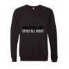 Unisex Sponge Fleece Raglan Crewneck Sweatshirt Thumbnail