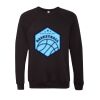 Unisex Sponge Fleece Raglan Crewneck Sweatshirt Thumbnail