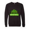 Unisex Sponge Fleece Raglan Crewneck Sweatshirt Thumbnail