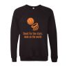 Unisex Sponge Fleece Raglan Crewneck Sweatshirt Thumbnail