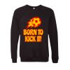 Unisex Sponge Fleece Raglan Crewneck Sweatshirt Thumbnail