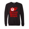 Unisex Sponge Fleece Raglan Crewneck Sweatshirt Thumbnail