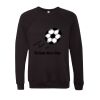 Unisex Sponge Fleece Raglan Crewneck Sweatshirt Thumbnail