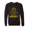 Unisex Sponge Fleece Raglan Crewneck Sweatshirt Thumbnail