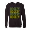 Unisex Sponge Fleece Raglan Crewneck Sweatshirt Thumbnail