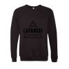 Unisex Sponge Fleece Raglan Crewneck Sweatshirt Thumbnail