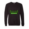 Unisex Sponge Fleece Raglan Crewneck Sweatshirt Thumbnail