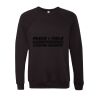 Unisex Sponge Fleece Raglan Crewneck Sweatshirt Thumbnail