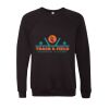Unisex Sponge Fleece Raglan Crewneck Sweatshirt Thumbnail