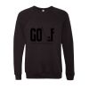 Unisex Sponge Fleece Raglan Crewneck Sweatshirt Thumbnail