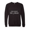 Unisex Sponge Fleece Raglan Crewneck Sweatshirt Thumbnail
