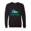 Unisex Sponge Fleece Raglan Crewneck Sweatshirt Thumbnail
