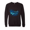 Unisex Sponge Fleece Raglan Crewneck Sweatshirt Thumbnail
