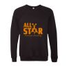Unisex Sponge Fleece Raglan Crewneck Sweatshirt Thumbnail