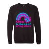 Unisex Sponge Fleece Raglan Crewneck Sweatshirt Thumbnail