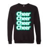 Unisex Sponge Fleece Raglan Crewneck Sweatshirt Thumbnail