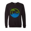Unisex Sponge Fleece Raglan Crewneck Sweatshirt Thumbnail