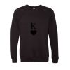 Unisex Sponge Fleece Raglan Crewneck Sweatshirt Thumbnail