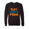 Unisex Sponge Fleece Raglan Crewneck Sweatshirt Thumbnail