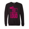 Unisex Sponge Fleece Raglan Crewneck Sweatshirt Thumbnail