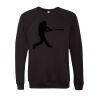 Unisex Sponge Fleece Raglan Crewneck Sweatshirt Thumbnail